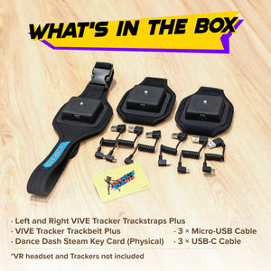 Trackstrap Plus for VIVE Tracker + Dance Dash Steam Key