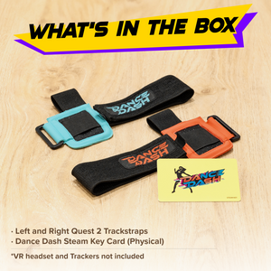 メタクエスト 2 トラックストラップ + ダンス ダッシュ ゲーム キー