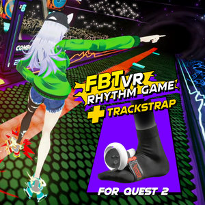 メタクエスト 2 トラックストラップ + ダンス ダッシュ ゲーム キー