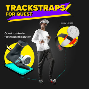 Meta Quest Trackstraps +Dance Dash Demo Card