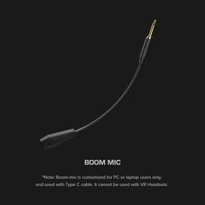 VR Ears boom mic - Rebuff Reality