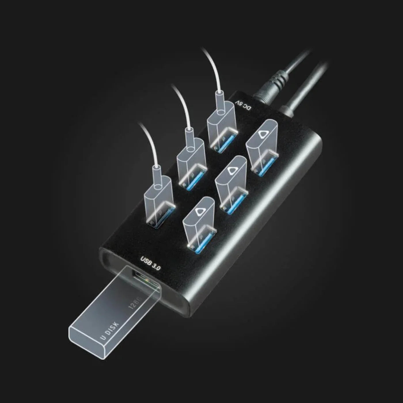 7-Port USB Hub