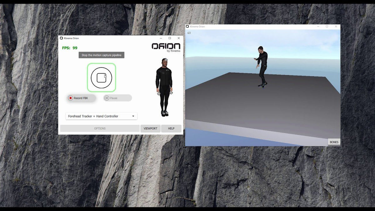 IKINEMA Orion Premium Motion Capture for VIVE Trackers in VR