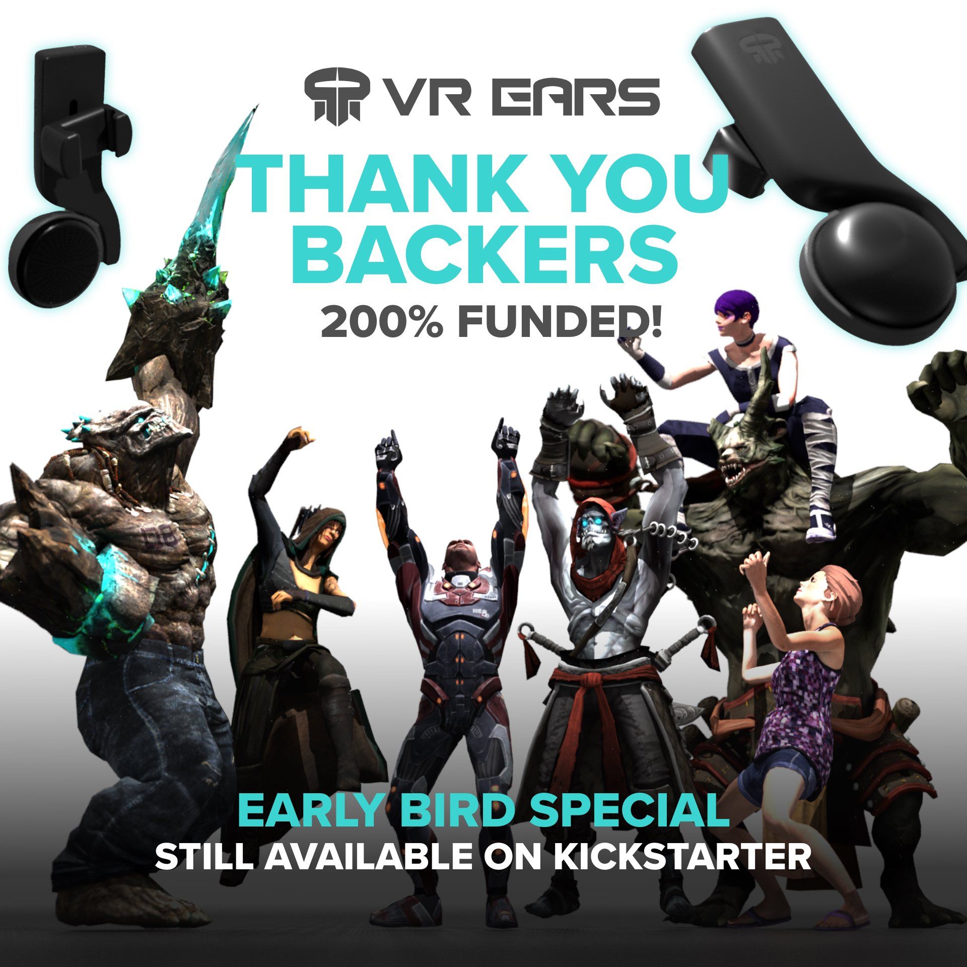 Thank you backers