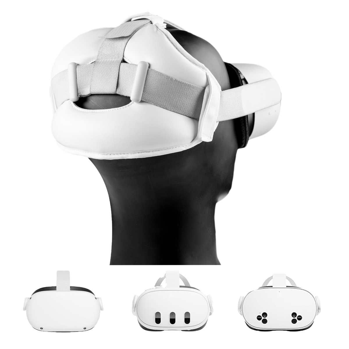 VR Balance for Meta QUEST 3S, QUEST 3, QUEST2, Head Pressure-Free Counter-Balance