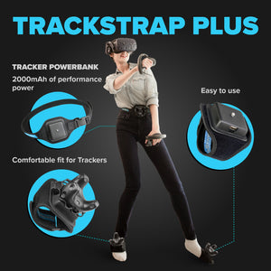 Trackstrap Plus for VIVE Ultimate Tracker, VIVE Tracker, Tundra Tracker