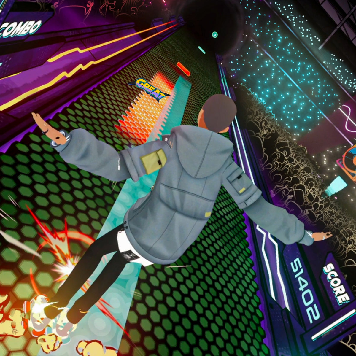 VIVE トラッカー トラックストラップ + ダンス ダッシュ ゲーム キー