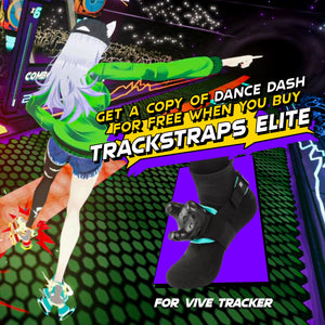 Trackstraps Elite for VIVE Tracker + Dance Dash Full Game Steam Key + belt