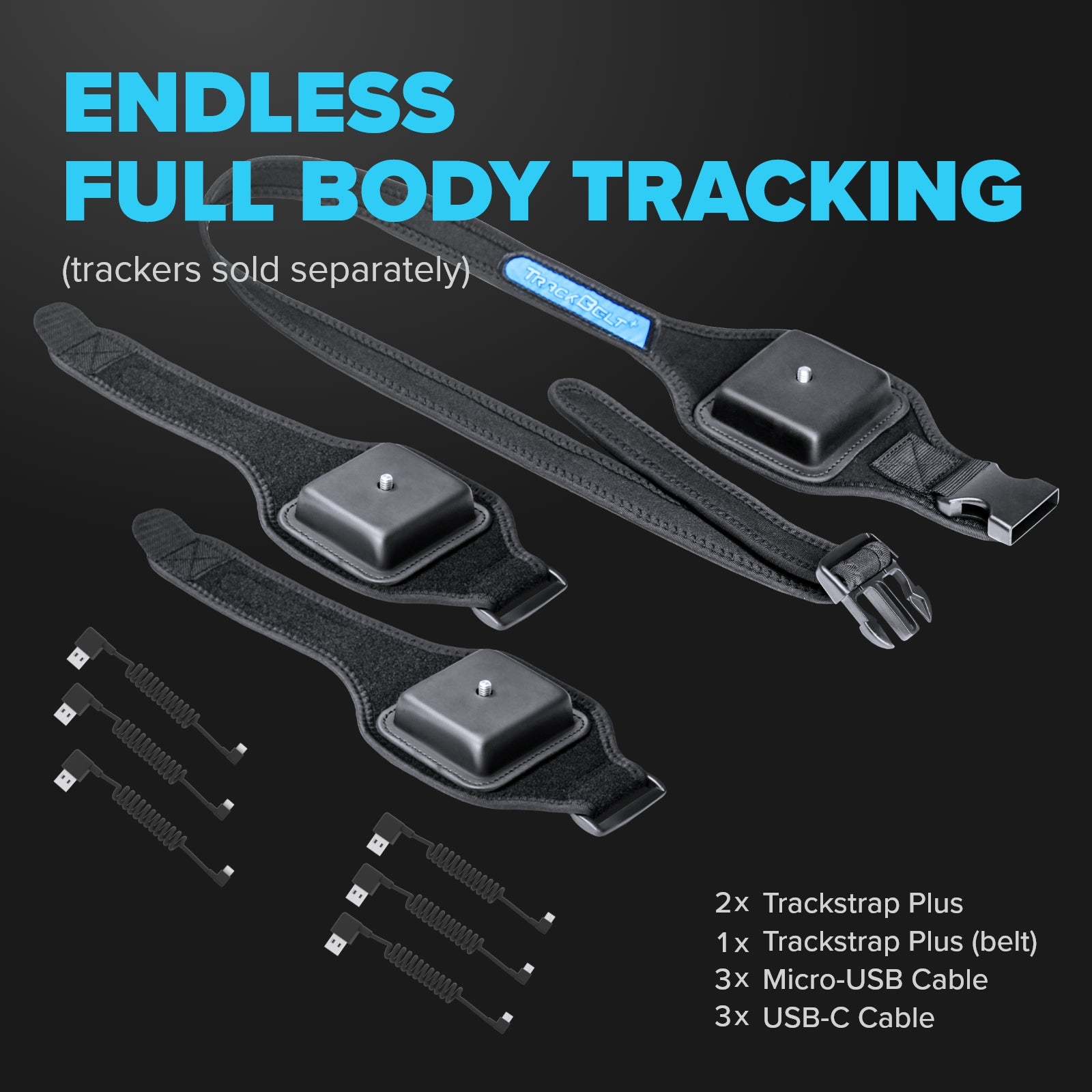 Full-Body Tracking TrackStrap Plus for VIVE Trackers | Rebuff Reality
