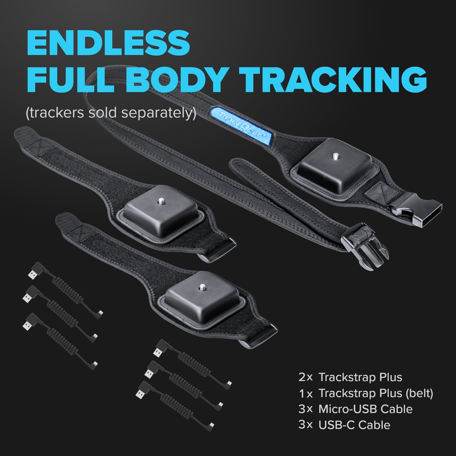 EOZ Full Body Tracking Straps (Tundra & Vive 3.0 & Ultimate Trackers)