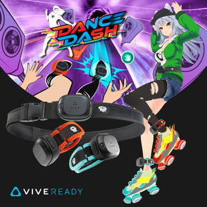 Trackstraps for VIVE Ultimate Tracker + Dance Dash Steam Key