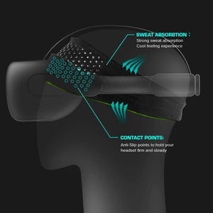 Anti-Slip headband for VR headset - Rebuff Reality