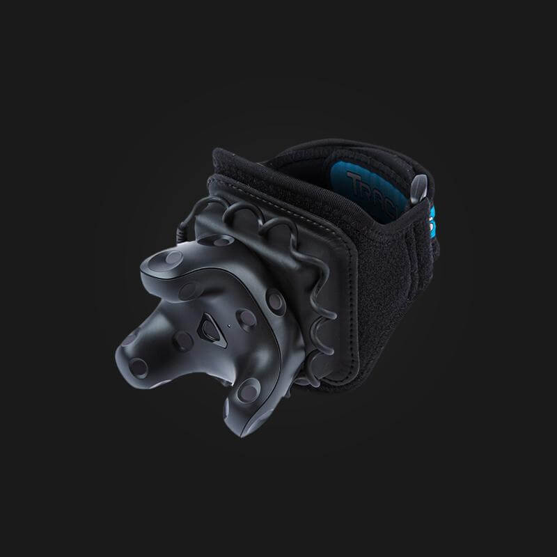 Trackstrap Plus for HTC VIVE Trackers with 7-Port USB Hub