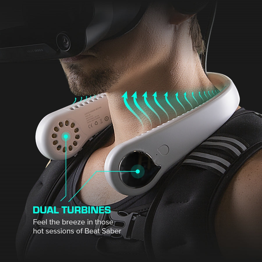 Neck Fan to Stay Cool in VR
