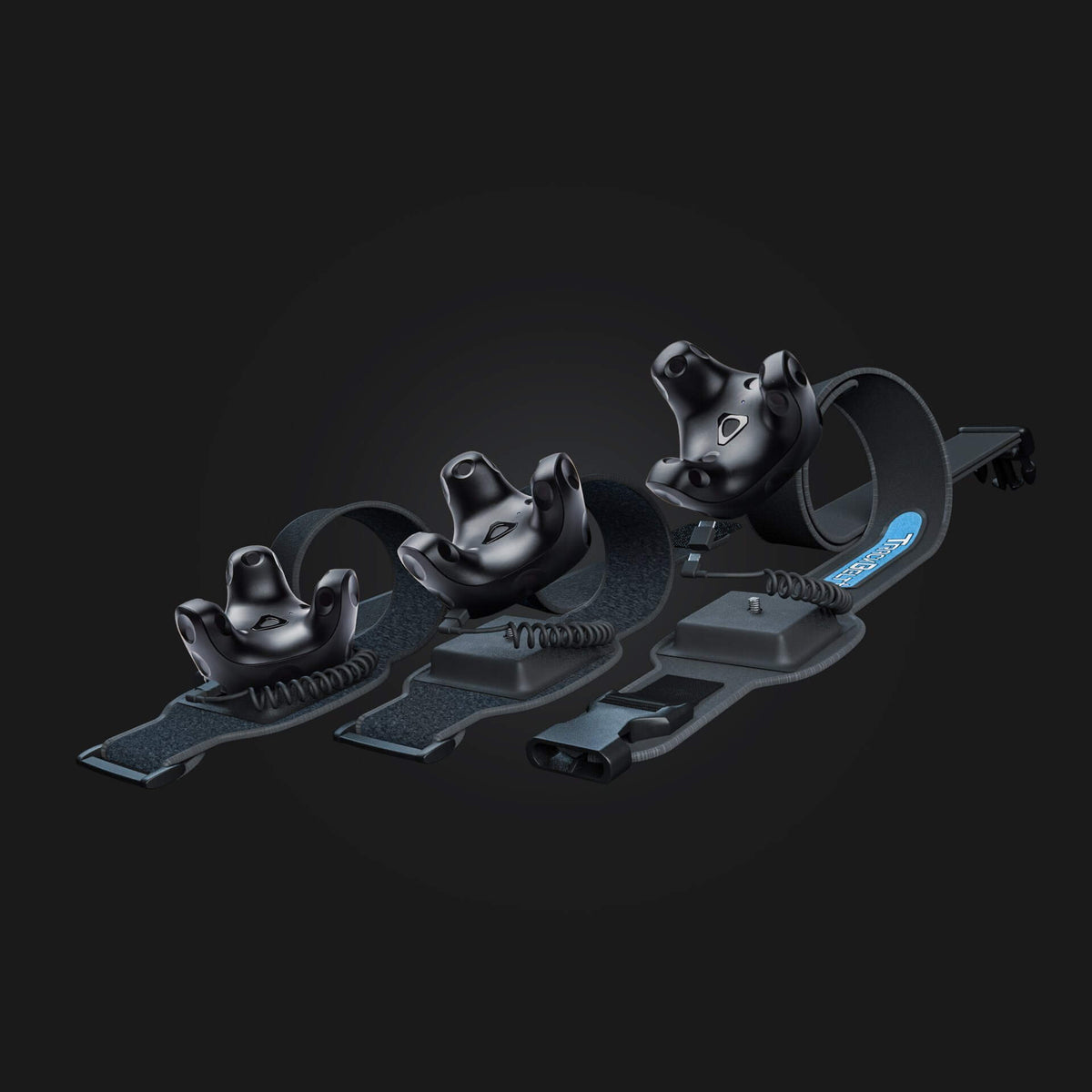 TrackStrap Plus for VIVE Trackers Bundle with 4-Port USB Hub - Rebuff Reality