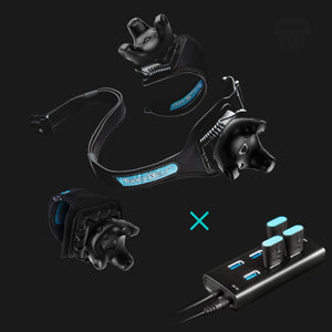 TrackStrap Plus for VIVE Trackers with USB 7- Rebuff Reality