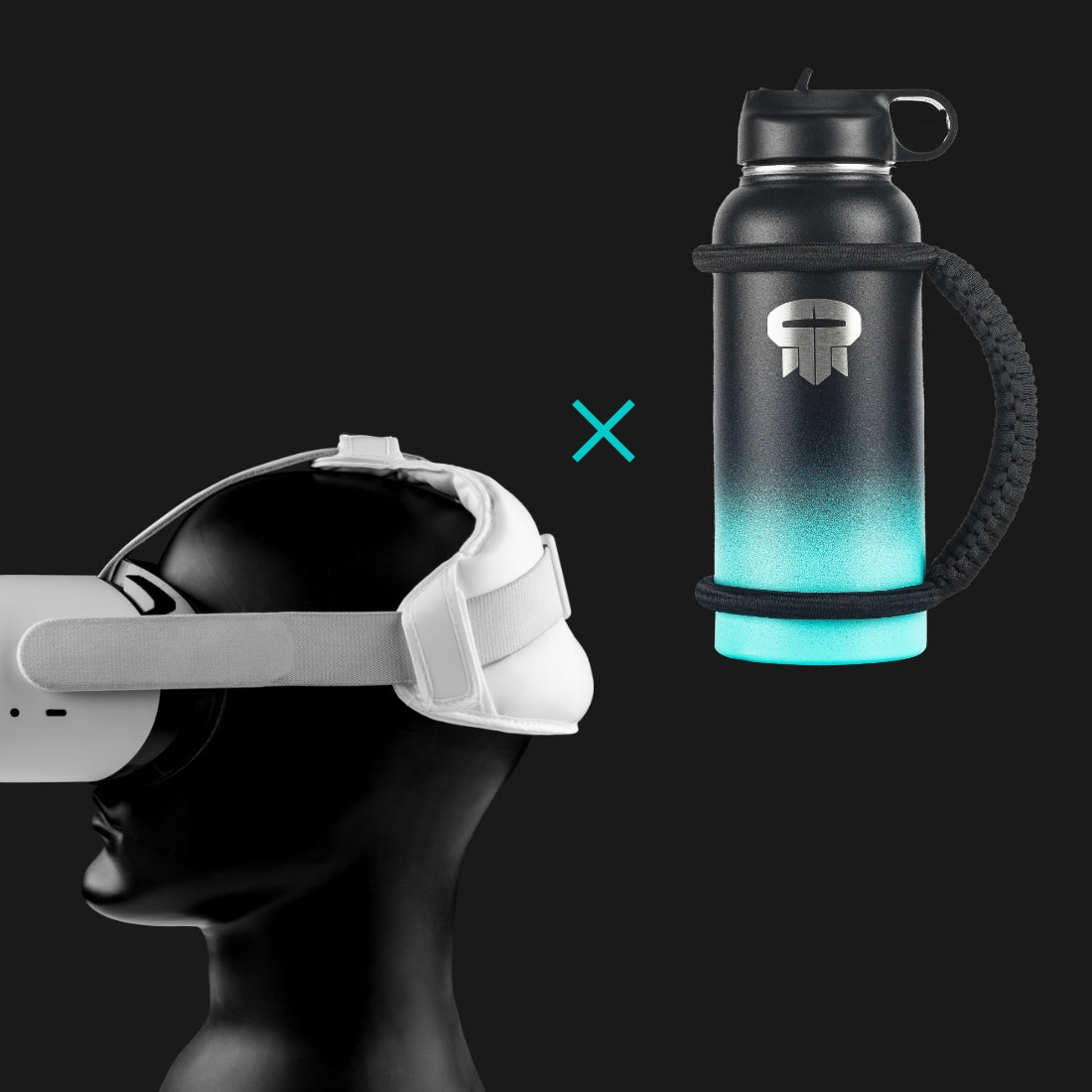 Rebuff Reality Stainless Steel Water Bottle for VR Play