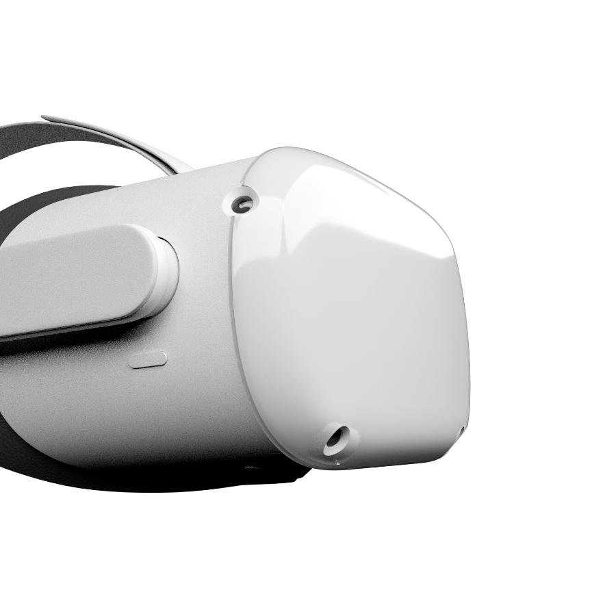 Genuine Meta Quest 2 Body Shell With Speakers – Replacement Part Assembly | Open Box